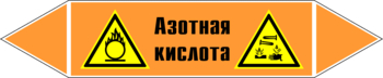 Маркировка трубопровода "азотная кислота" (k21, пленка, 716х148 мм)" - Маркировка трубопроводов - Маркировки трубопроводов "КИСЛОТА" - магазин "Охрана труда и Техника безопасности"